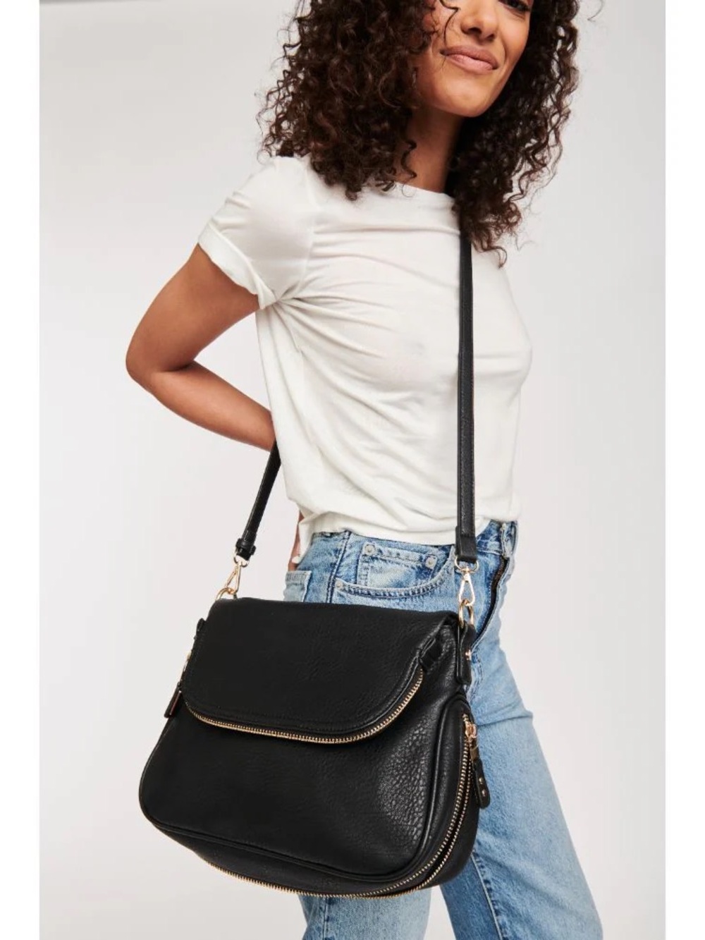 Moda Luxe Dandelion Faux Leather Crossbody - Picture 11 of 12